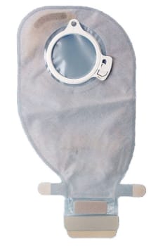 Assura Plus Hide-Away, 2-dels ileostomipose, Maxi, klar, 40 mm ring
