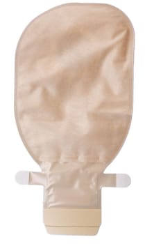 Assura Plus Hide-Away, 2-dels ileostomipose, Midi, beige, 60 mm ring
