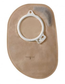 Assura Plus, 2-dels colostomipose, Midi, klar, 40 mm ring