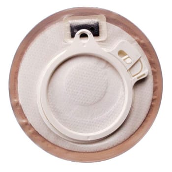 Assura, 2-dels colostomi Mini Cap m.kulfilter, beige, 40 mm ring