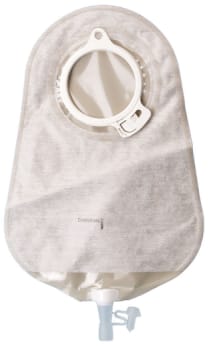 Assura, 2-dels urostomipose, Maxi, beige, 60 mm ring