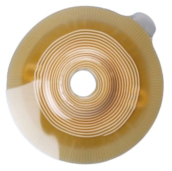 Assura Convex Dyb, basisplade, 21mm hul, med bælteører, 40 mm ring