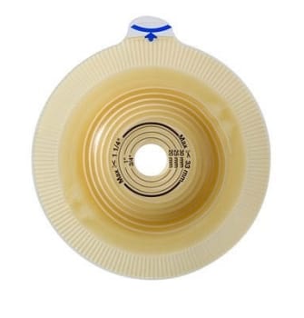 Assura Ekstra Convex Dyb, basisplade, opklipbar 15-33mm, med bælteører, 50 mm ring