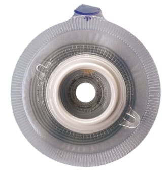 Assura Ekstra Convex Light, basisplade, opklipbar 15-23mm, med bælteører, 40 mm ring