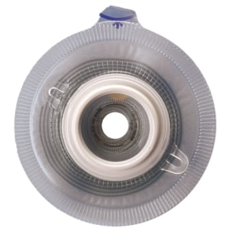 Assura Ekstra Convex Light, basisplade, opklipbar 15-33mm, med bælteører, 50 mm ring