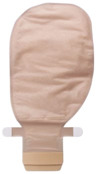 Assura Plus Convex Light, 1-dels ileostomipose, Maxi, Hide-away udløb, beige, Ø 15-43 mm