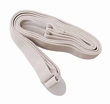 Brava, stomibælte justerbart op til 135 cm, hvid/beige, x-large