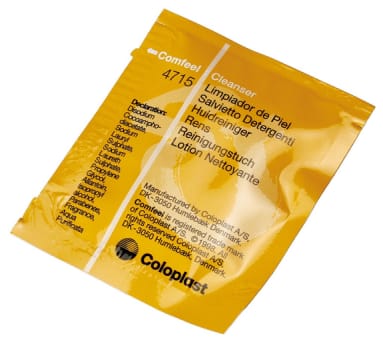 Comfeel, klæbefjerner med alkohol, serviet