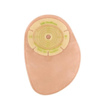 SALTS Confidence Natural, 1-dels colostomipose, Standard, vindue, beige, Ø 28 mm