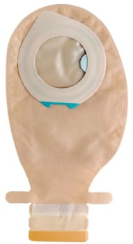 Harmony Duo, 2-dels ileostomipose, Standard, vindue, beige, 50 mm ring