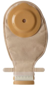 Confidence Supersoft Convex, 1-dels ileostomipose, Standard, vindue, beige, Ø 21 mm