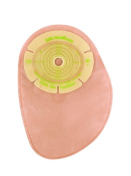 SALTS Confidence Natural, 1-dels colostomipose, Stor, vindue, beige, 13-55/70 mm