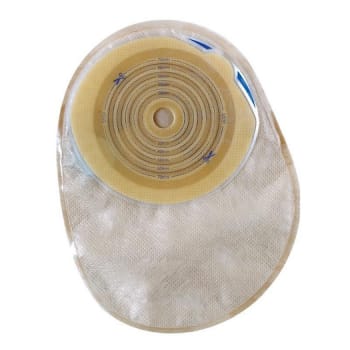 SALTS Confidence Comfort, 1-dels colostomipose, Stor, vindue, beige, Ø 35 mm