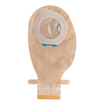 Harmony Duo, 2-dels ileostomipose, Standard, vindue, beige, 70 mm ring