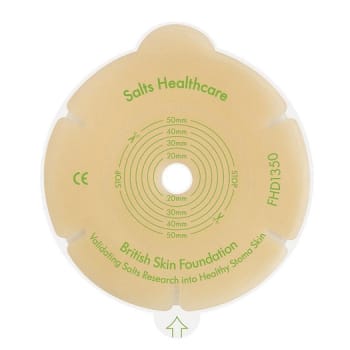 Harmony Duo Standard Flexifit, basisplade m. aloe vera, 21mm hul, 32 mm ring