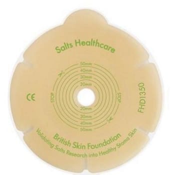 Harmony Duo Standard Flexifit, basisplade m. aloe vera, 25mm hul, 32 mm ring