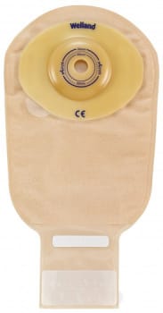 Flair Active Convex, 1-dels ileostomipose, Medium, vindue, beige, Ø 35 mm
