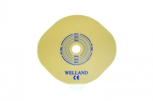 Flair 2 konveks, basisplade, opklipbar 13-25mm, med bælteører, 45 mm ring