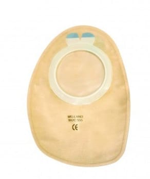 Flair 2, 2-dels colostomipose, Maxi, beige, 45 mm ring