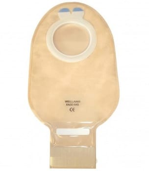 Flair 2, 2-dels ileostomipose, Midi, beige, 45 mm ring