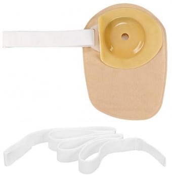 Welland, stomibælte, 120cm, hvidt uden ører