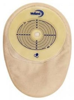 Aurum, 1-dels colostomipose, Mini, klar, opklipbar, Ø 13-50/70 mm