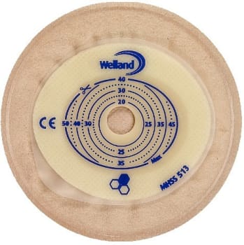 Aurum 2 Uro, basisplade m. manuka, 25mm hul, med bælteører, 45 mm ring