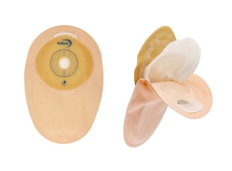 Aurum Xtra, 1-dels colostomipose, Maxi, beige, opklipbar, Ø 19-50 mm