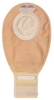 Aurum 2, 2-dels ileostomipose, Mini, vindue, beige, 55 mm ring