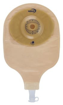 Aurum Convex, 1-dels urostomipose, Maxi, beige, Ø 35 mm