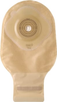 Nova 1 X3, 1-dels ileostomipose m.nyt kulfilter, beige, Ø 15-46 mm