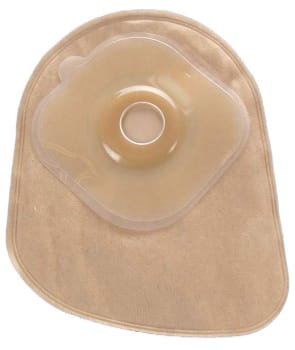 Nova 1 X3, 1-dels ileostomipose m.nyt kulfilter, beige, Ø 30 mm