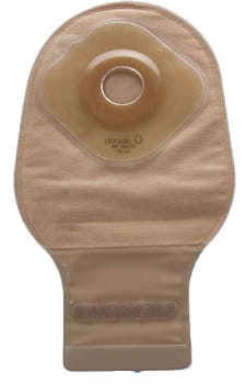 Nova 1 X3, 1-dels ileostomipose m.nyt kulfilter, beige, Ø 35 mm