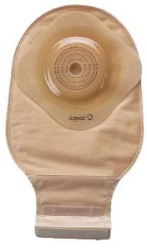 Nova 1 FoldUp Convex, 1-dels ileostomipose, Maxi, beige, Ø 20 mm