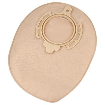 NovaLife 1 Convex, 1-dels colostomipose, Mini, opklipbar, beige, Ø 10-24 mm