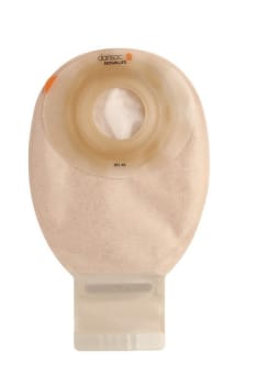 NovaLife 1 Soft Convex, 1-dels ileostomipose, Midi, vindue, beige, Ø 45 mm
