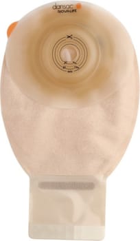 NovaLife 1 Soft Convex, 1-dels ileostomipose, Maxi, vindue, beige, Ø 15-34 mm
