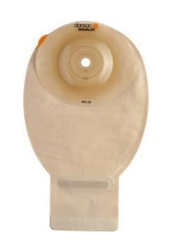 NovaLife 1 Convex, 1-dels ileostomipose, Midi, klar, Ø 10-37 mm