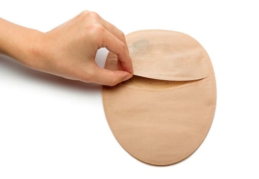 NovaLife 1, 1-dels colostomipose, Midi, vindue, beige, Ø 35-55/70 mm