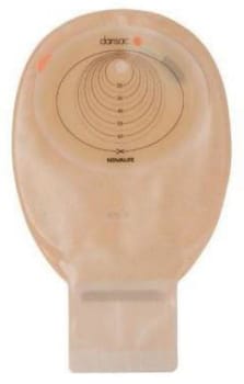 NovaLife 1, 1-dels ileostomipose, Midi, opklipbar, beige, Ø 35-55/70 mm