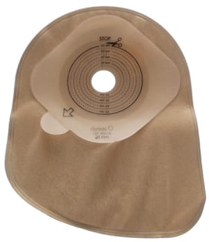 Nova 1, 1-dels colostomipose, Midi, klar, Ø 20-60 mm