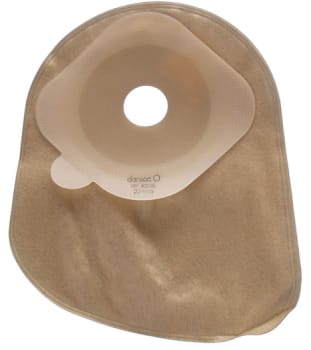 Nova 1, 1-dels colostomipose, Midi, klar, Ø 35 mm