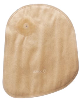 Nova 2, 2-dels colostomipose, Mini, beige, 55 mm ring