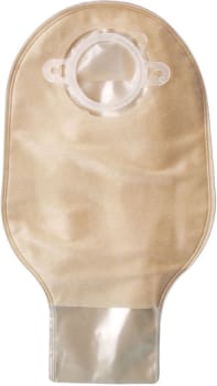Nova 2 Symmetrisk, 2-dels ileostomipose, Midi, beige, 55 mm ring
