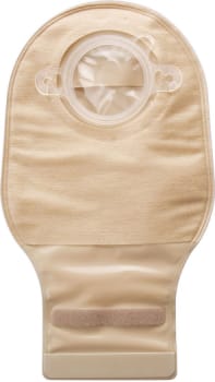Nova 2 FoldUp, 2-dels ileostomipose, Mini, beige, 36 mm ring