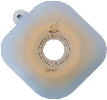 Nova 2 X3, basisplade, 25mm hul, løftbar flange, 43 mm ring