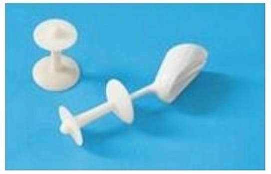 RENEW Inserts, analprop med applikator, hvid, silicone, engangs., large