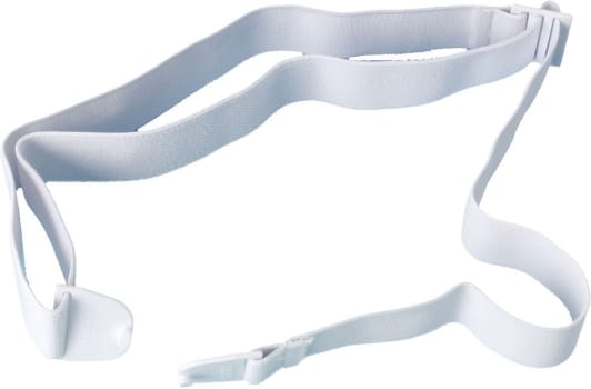 Dansac, stomibælte, hvid, justerbart 55-100 cm