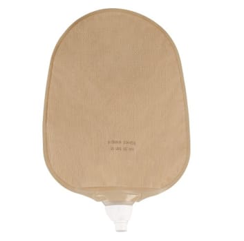 Flexima 3S, 2-dels urostomipose, Midi, klar, 45 mm ring