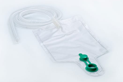 Flow Collector, opsamlingspose til High Flow udløb, klar, 2000 ml